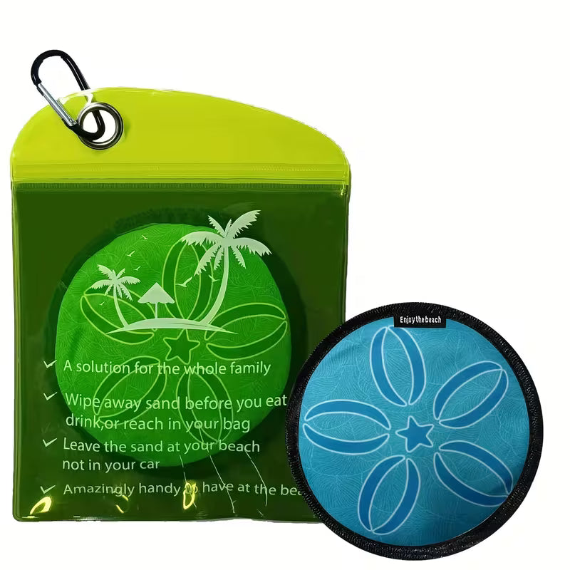 🏝️Beach Sand Remover Powder Bag – Talc-Free Natural Beach Essential🧴
