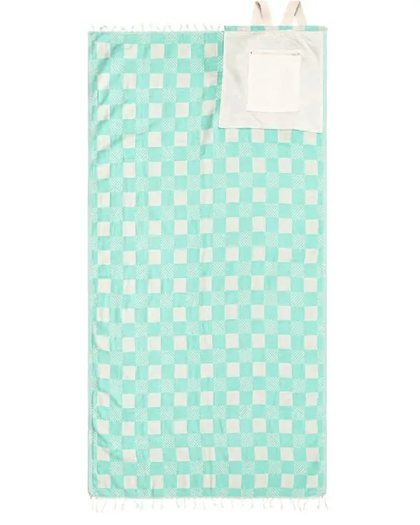 ⏰49% OFF - 🏖️2-in-1 Convertible Towel & Backpack with Inner Zip Pocket & Sand-Repelling Fabric