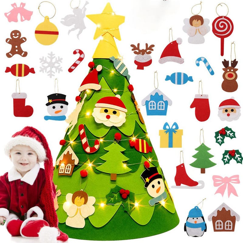 ๐๐DIY Felt Christmas Tree Set