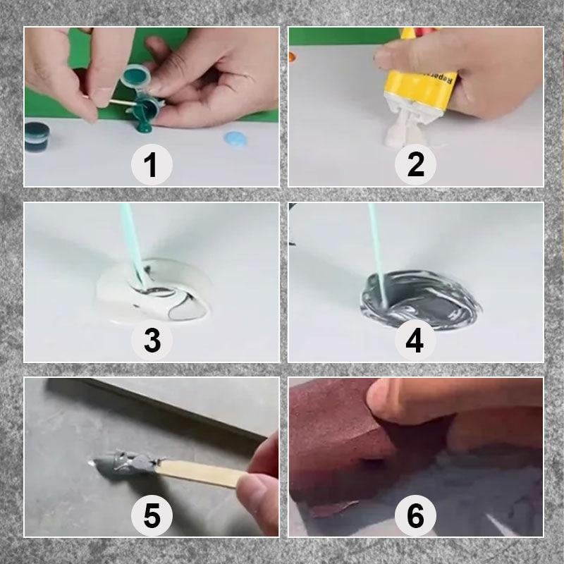 Kit de Reparación Multifuncional para Grietas en Azulejos y Piedras