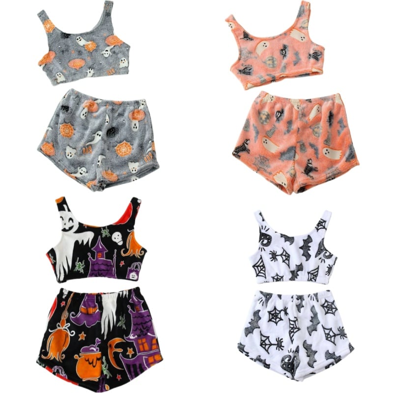 💥40% Off 🎃Halloween vest pajamas set👻