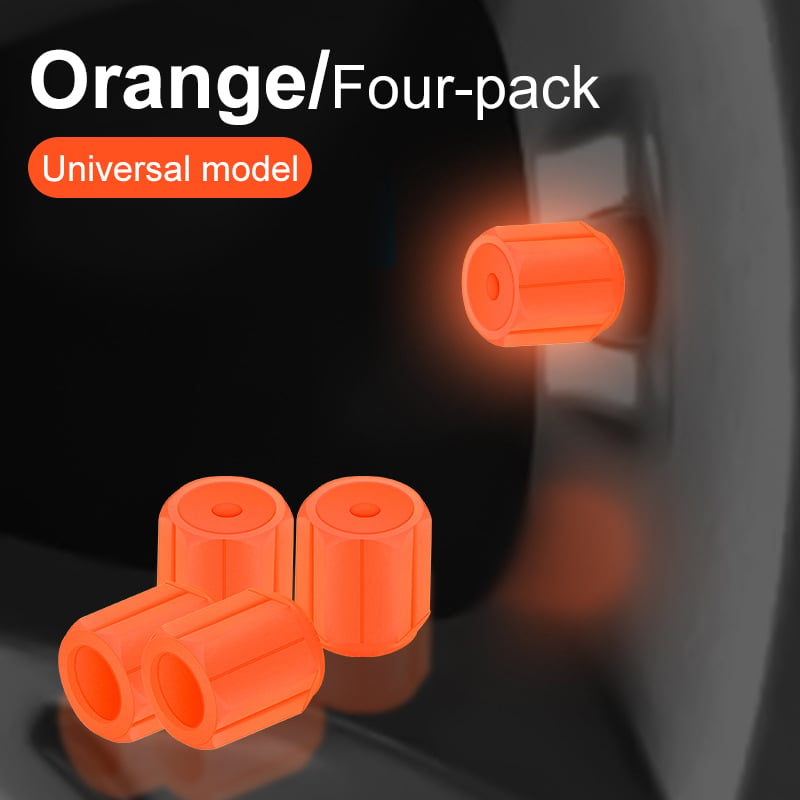 🔥🚗Glow-in-the-Dark Tire Caps 💡