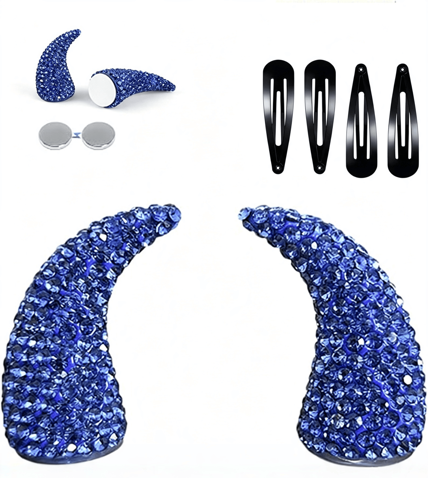 💥 LAST DAY 49% OFF - 😈✨ Cute Sparkle Magnetic Devil Horns