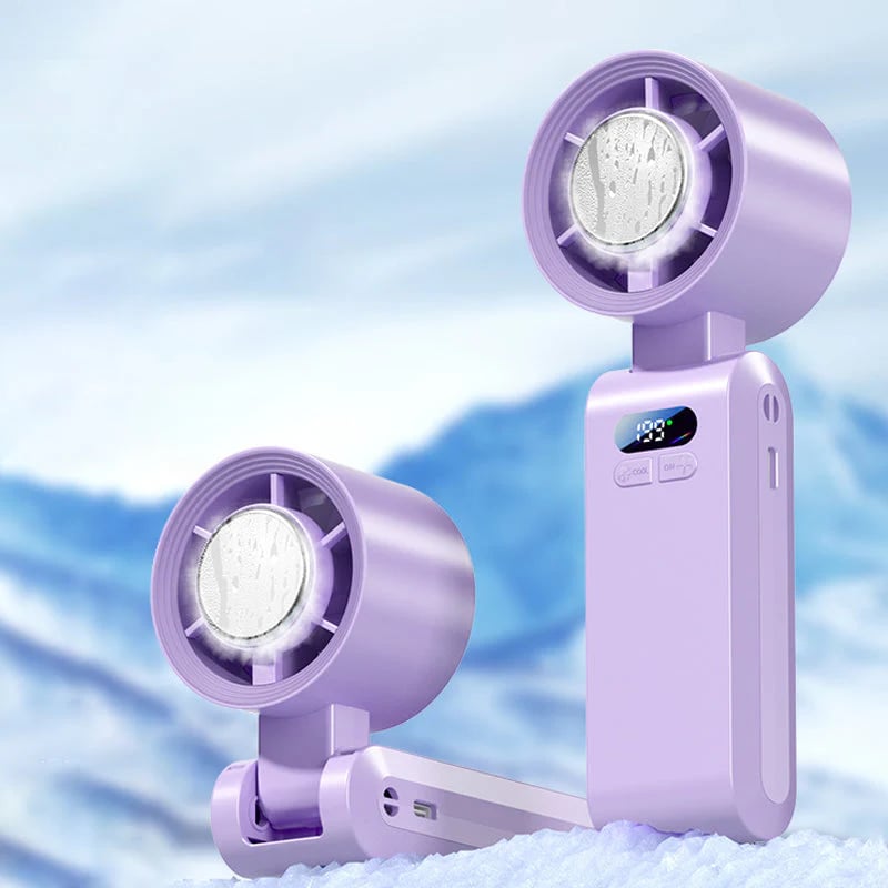 Ventilador portátil de mano de alta velocidad