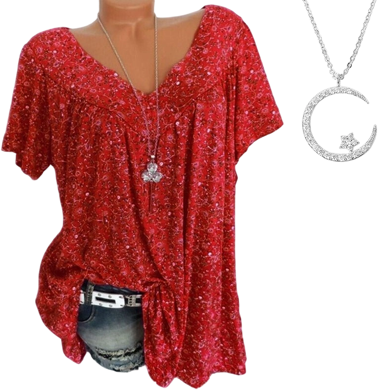 🎉Last Day Promotion-60% OFF🍃Spring & Summer Fashion Print Short Sleeve T-Shirt🍃Delivered within five working days