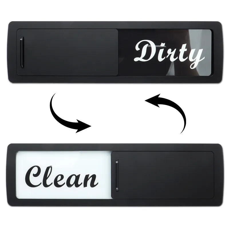 Clean Dirty Dishwasher Magnet Indicator Sign ✨