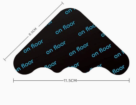 π₯π₯ Rubber Anti Curling Non Slip Skid Pads - 4pcs