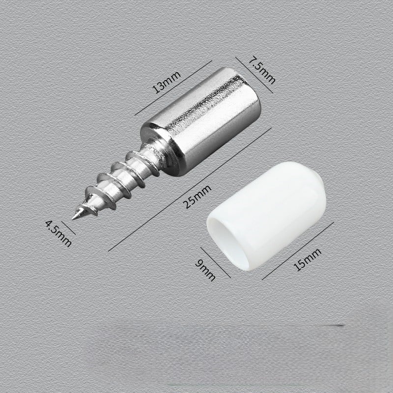 Metal Screw-In Shelf Pegs