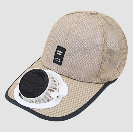 🧢Gorra de refrigeración profesional para exteriores 2026: gorra con ventilador de doble potencia