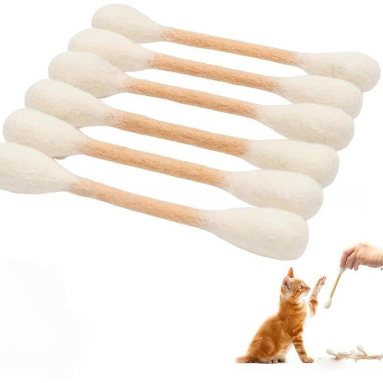 6-Pack Organic Catnip Swabs – Stop Night Zoomies & Save Your Furniture