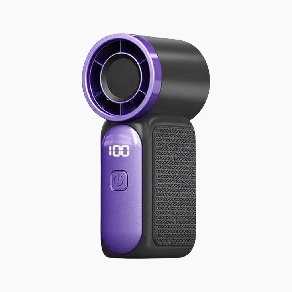 ❄️ Miniventilador portátil de alta velocidad 💨 Ventilador de mano compacto y duradero