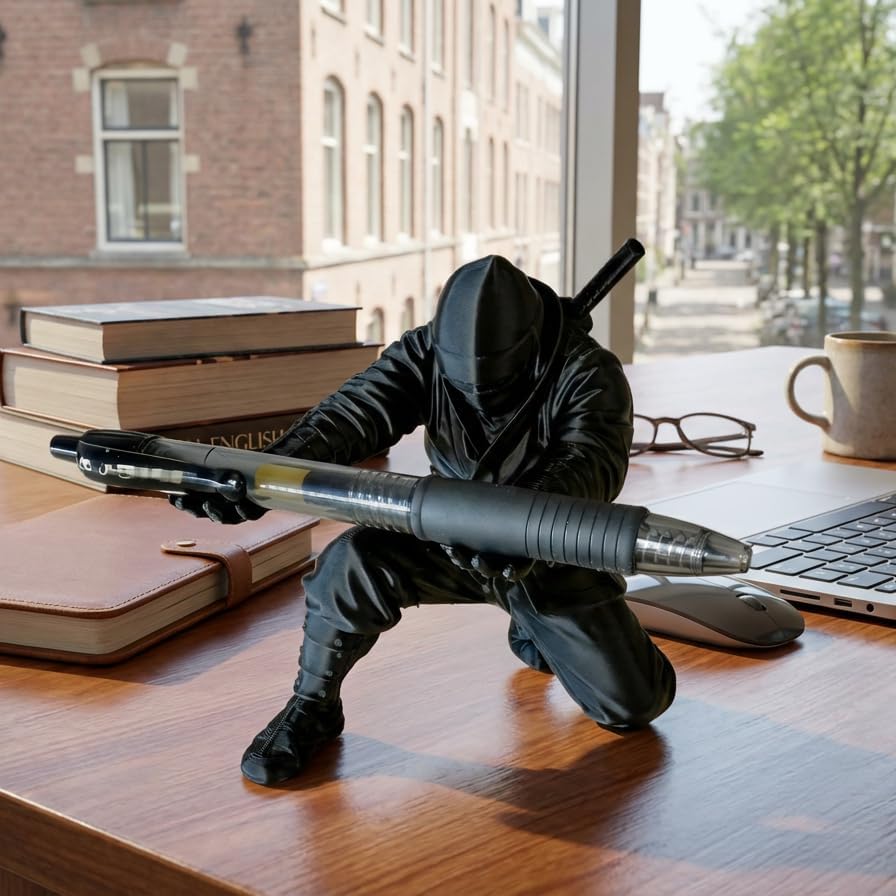 🔥¡Promoción de esta semana! ⚔️Soporte para bolígrafos de samurái impreso en 3D