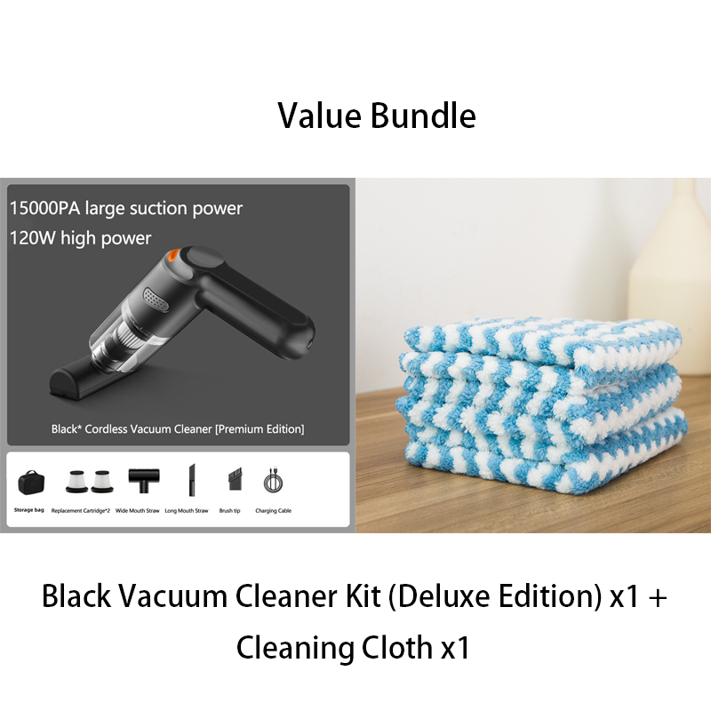 📢📢53% OFF !! ⏰ Cordless Car Vacuum – 10000Pa Suction & 4000mAh Battery 🚗