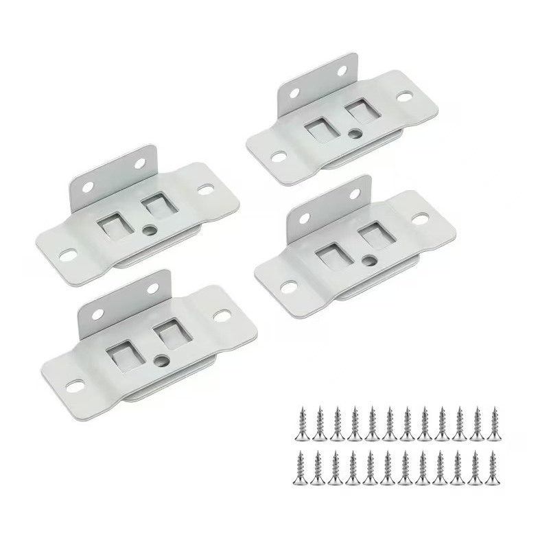 Free Mounting Screws Included 2-in-1 Locking Insert Shelf Brackets