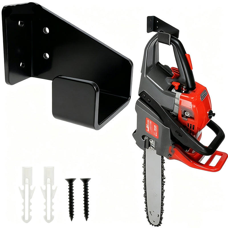 📢📢BUY 1 GET 1 FREE !! ⏰Heavy-Duty Wall Mount Chainsaw Hanger