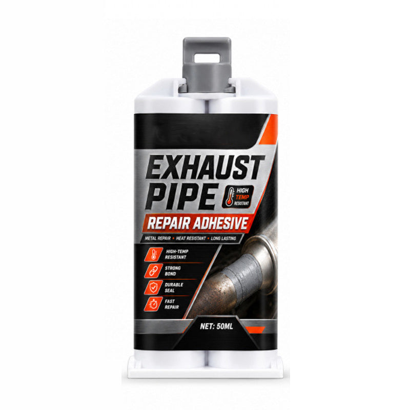 π₯³2026 HOT SALEπ₯³π50K+ SOLD! βπ§ 50% OFF! High Temp Exhaust Pipe Repair Glue β Permanent bond for iron & steel, withstands extreme heat & vibration. Fix exhaust leaks yourself β save on costly garage repairs! πβ