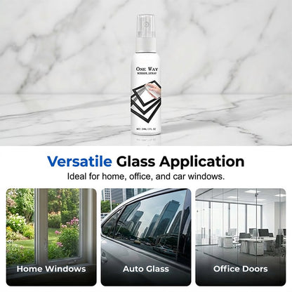 🪟  Reflective Window Spray | One-Way Mirror Privacy Shield for Home & Car
