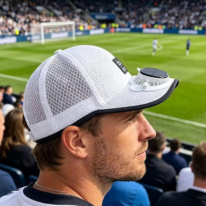 ☀️ HOT SALE 2026 Pro Outdoor Cooling Hat – Solar + USB Dual-Powered Fan Cap with UPF 50+ Sun Protection