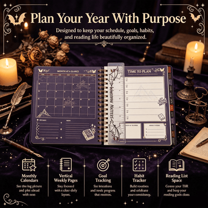 🌙 A Court of Thorns and Roses: Velaris 2027 Weekly Planner ✨ Officially Licensed Fantasy Organizer