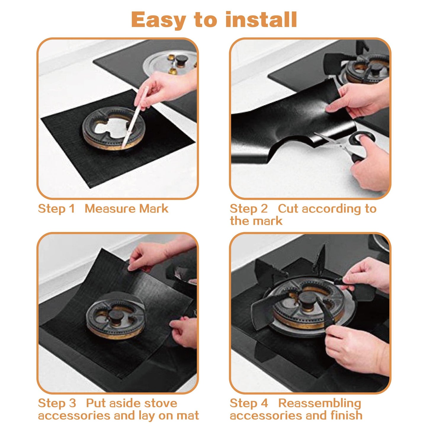 Gas Stove Burner Covers