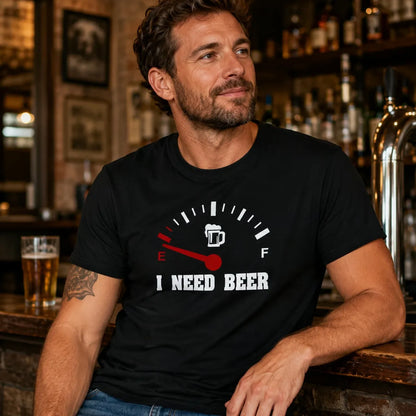 🍻 Weekday Mood Beer Graphic Tee | Funny Working Week Humour Shirt For Pub & Weekend Lovers