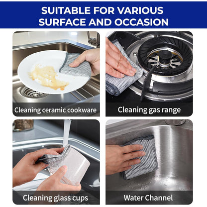 Non-Scratch Wire Dishcloths