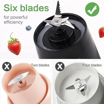 2-in-1 Juicer Bottle | Compact & Sleek | Travel-Friendly