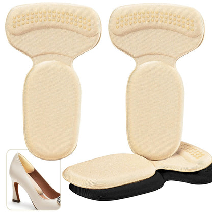 Plantillas Antideslizantes para Talón, Almohadillas Suaves Protectoras de Talón para Zapatos de Hombre y Mujer