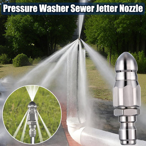 🌀1/4" Quick Connect Stainless Nozzle Set