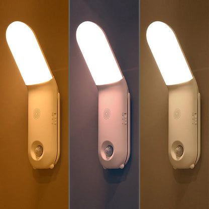 Magnetic 3-Color Adjustable LED Night Light (Touch Control Only)