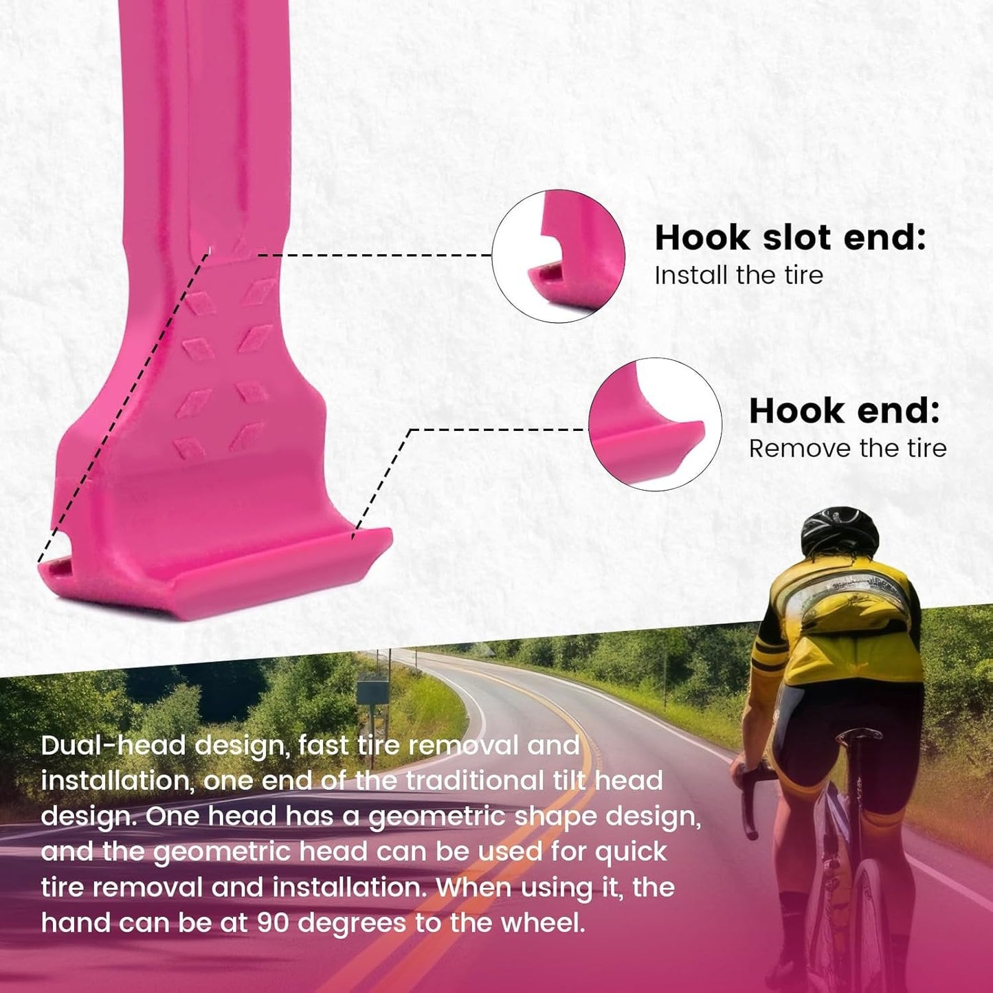 🚵2-in-1 Bicycle Tyre Lever Crowbar👨‍🔧