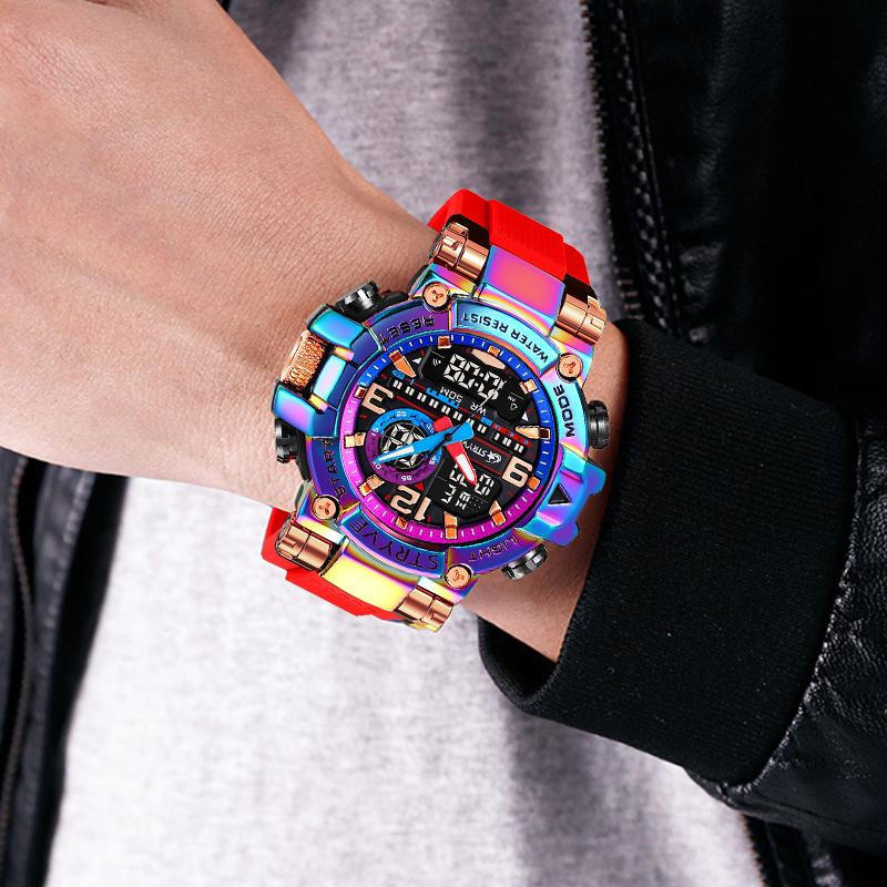 Men's Colorful Punk Style Quartz Watch🔥Selling fast!🔥