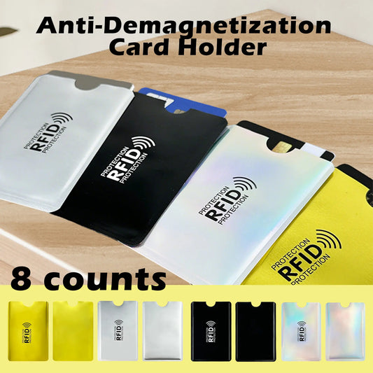 Fundas de bloqueo RFID: Protección delgada y ligera para tarjetas de crédito e identificación