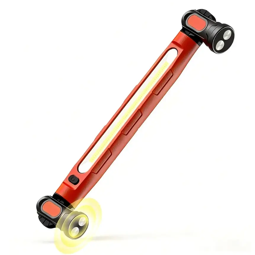 🔥Hot Sale🔥3000LM Rechargeable LED Magnetic Light Bar with Hooks✈️Free Shipping
