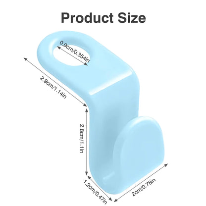Space Saving Hangers Connector Hooks 20 Counts, High Load-bearing Clothes Hanger Connector Hooks, Hooks for Hangers