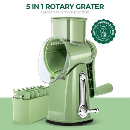 Rotary Cheese Grater with Handle