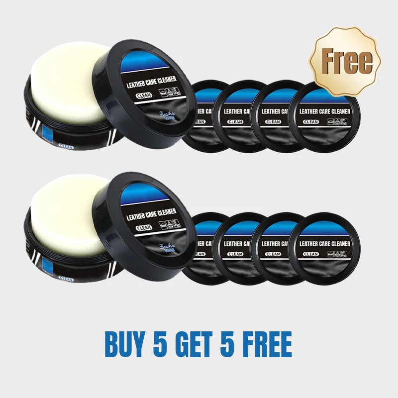 Cleaning and care cream &Cleaning paste for leather care