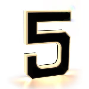 🔥Hot Sale 🎁✨ 9-inch Lighted House Numbers for Outside