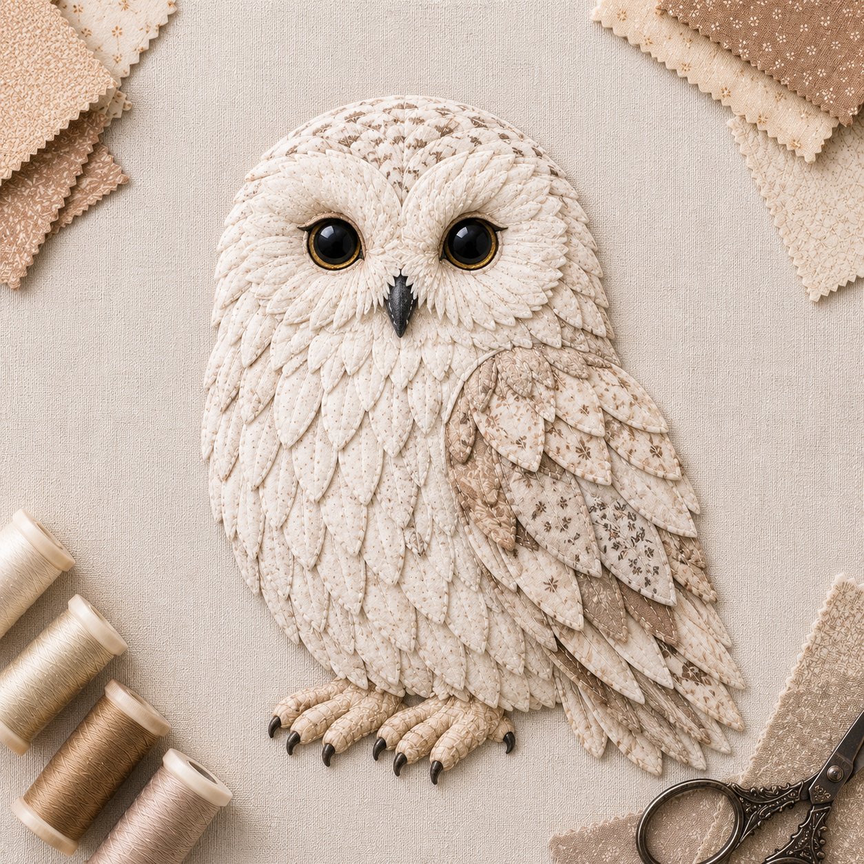 ✨ 3D Patchwork Bird DIY Craft Kit – Create a Layered Fabric Bird Worth Displaying 🐦💕Beginner Friendly