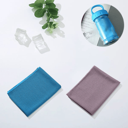 🎉BUY 1 GET 1 FREE🌞Cooling Bottle - Cold Sweat Towel You Can Use Anywhere, Anytime! Reusable Soft Absorbent Cooling Portable