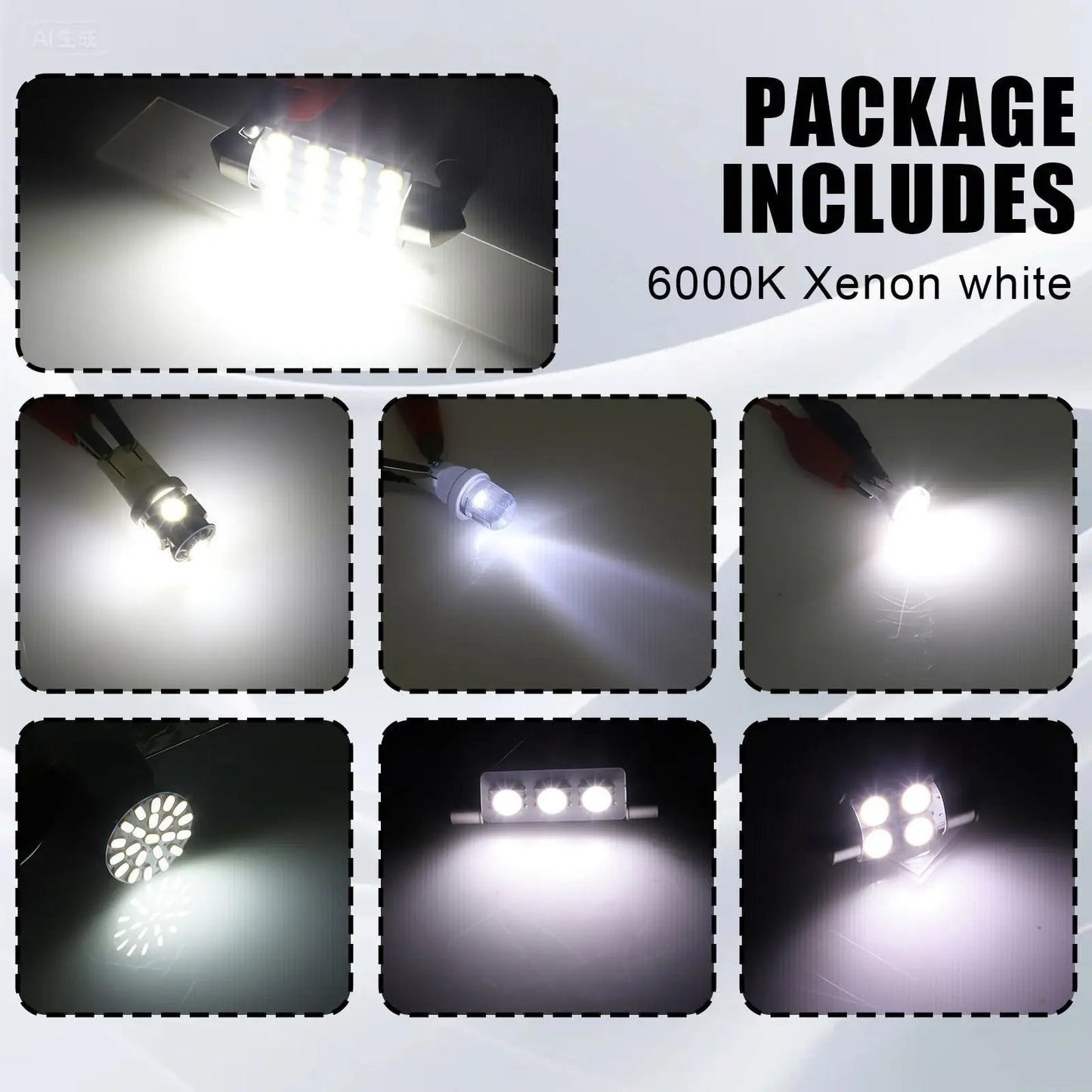 🔥 42 Pcs Interior Car Light Kit