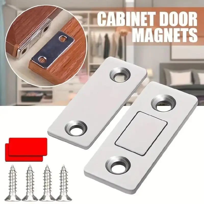 🎄20 Counts Cabinet Magnetic Catch without Punching