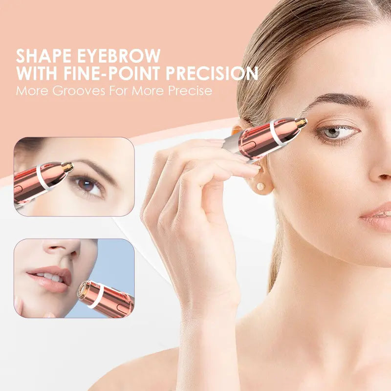 2 in 1 Facial & Eyebrow Hair Trimmer