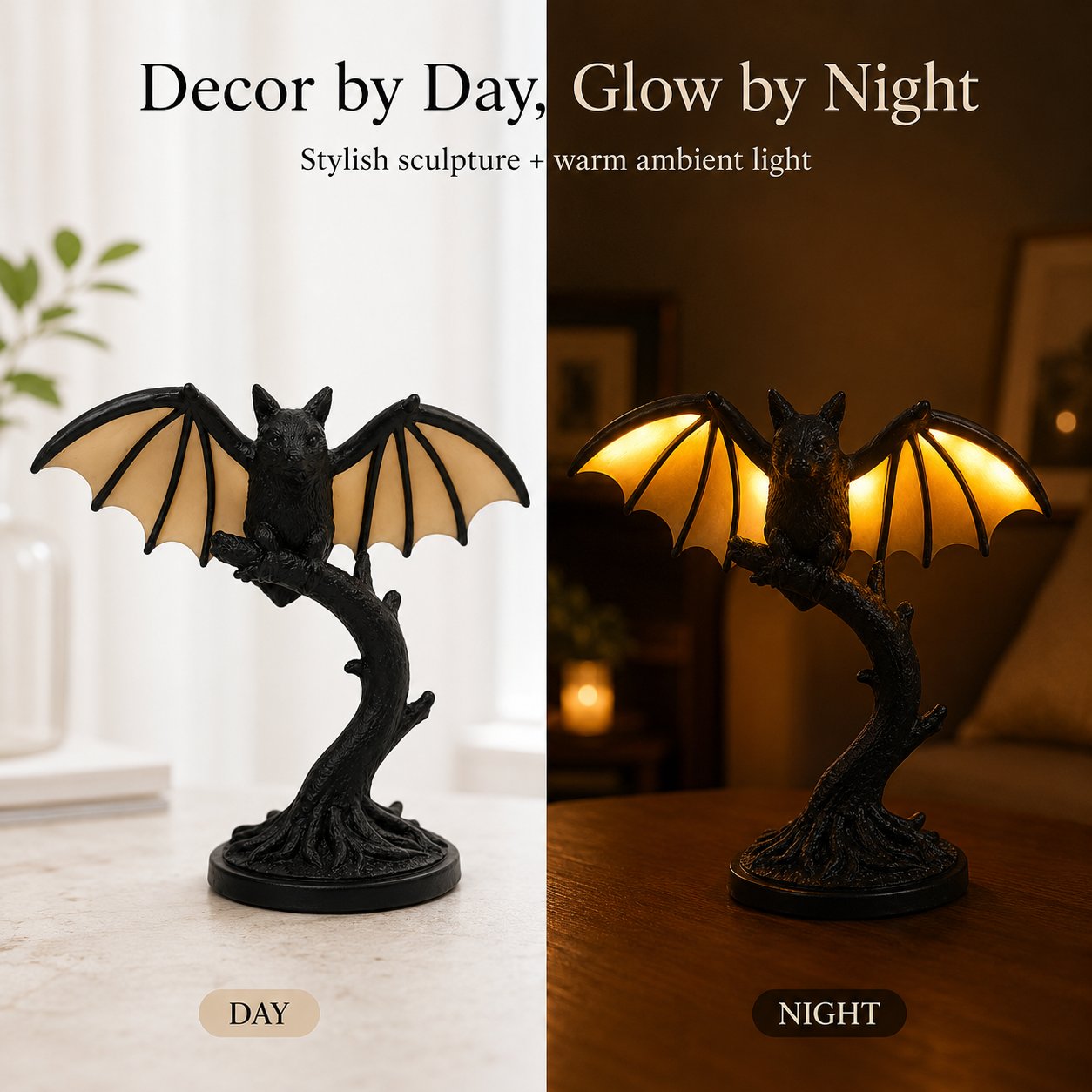 🦇Halloween Bat LED Night Light