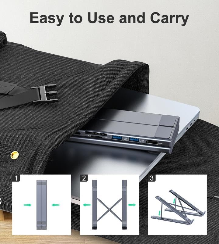 🔥 8-in-1 USB-C Laptop Stand💻