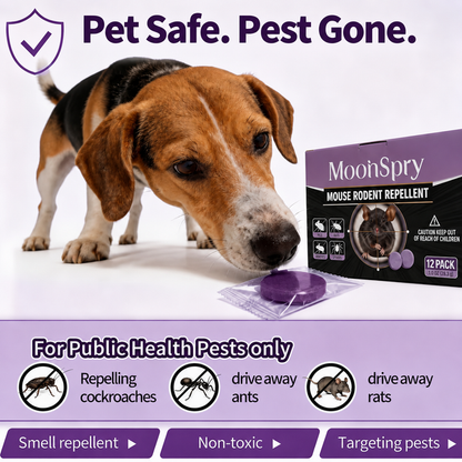 🐭 All-Natural Peppermint & Cinnamon Pest & Rodent Repellent Pucks 🕷️🐍
