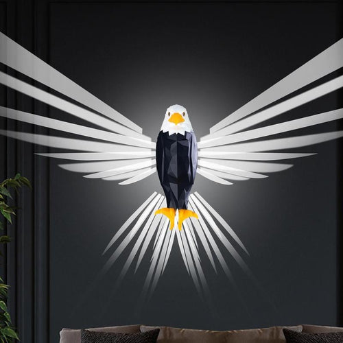 🦉Eagle-Shaped Wall Lamp | LED Magnetic Night Light | Cool Room Decor💡