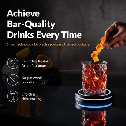 😍 Smart Coaster 2.0 Cocktail Machine – Your Home Smart Mixologist, Grab Now!