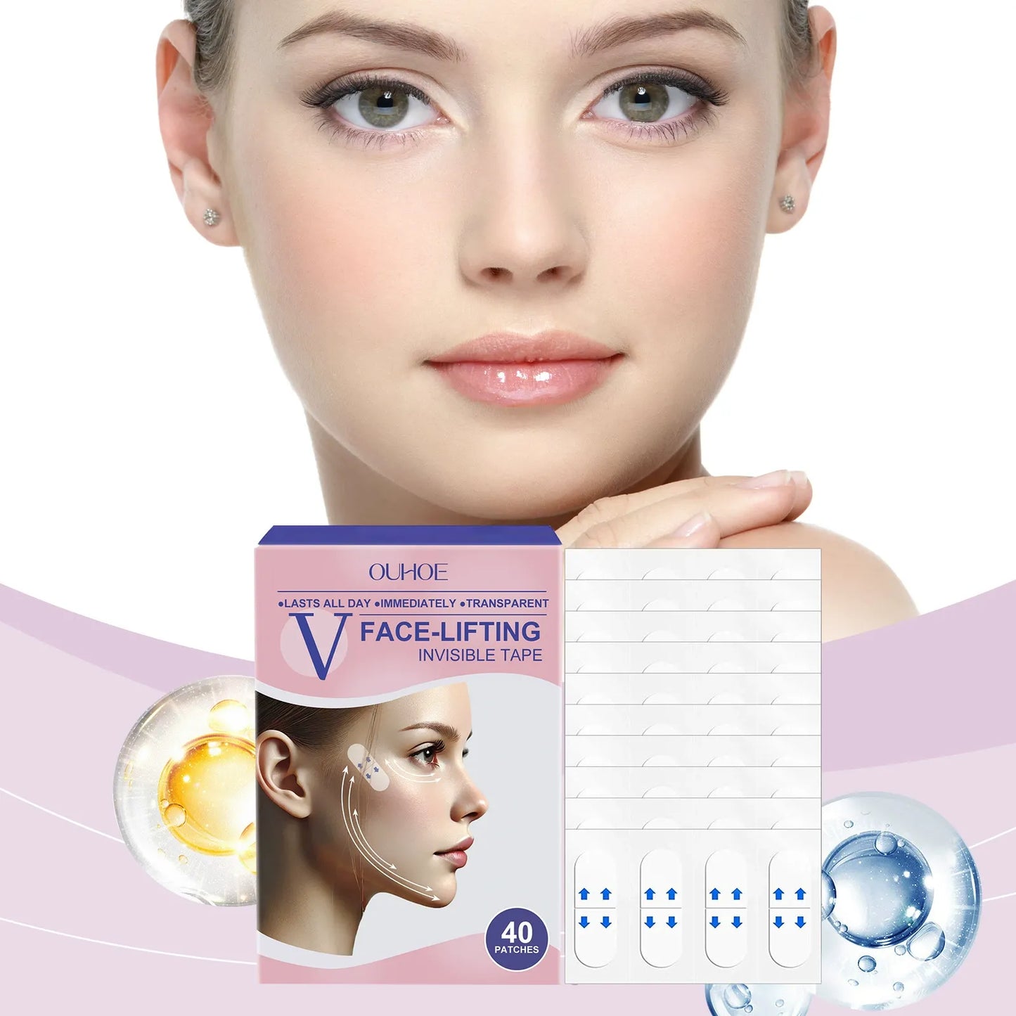 V-Face👑 Lifting Invisible Adhesive Tape