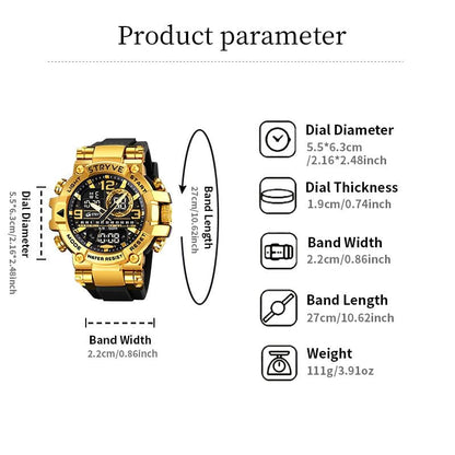 Men's Colorful Punk Style Quartz Watch🔥Selling fast!🔥